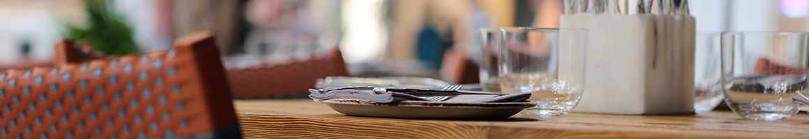 Eating French at Del Ray Café restaurant in Alexandria, VA.